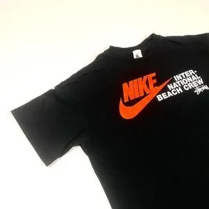 ★関税込★Stussy★International Beach Crew T-Shirt Black★ ☆関税込☆Stussy☆International Beach Crew T-Shirt Black☆